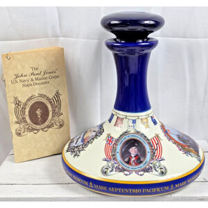 Decanter, John Paul Jones US Navy/Marine Corps Ships Pussers Ltd., England Made